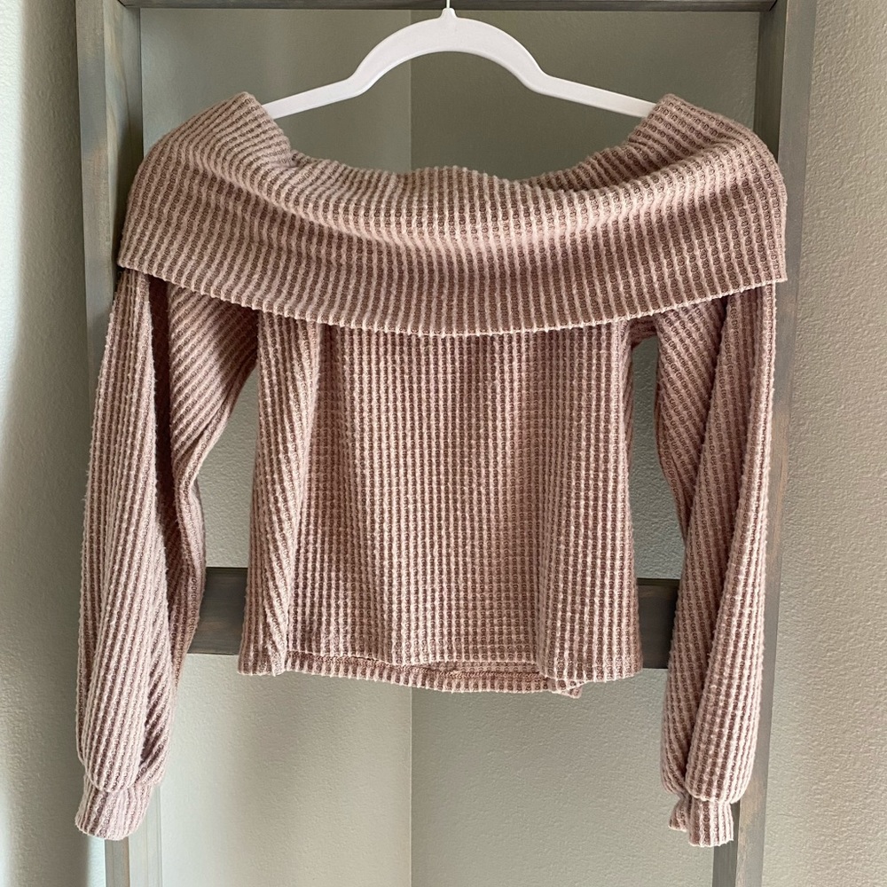 Off the shoulder crop top - Picture 2 of 2